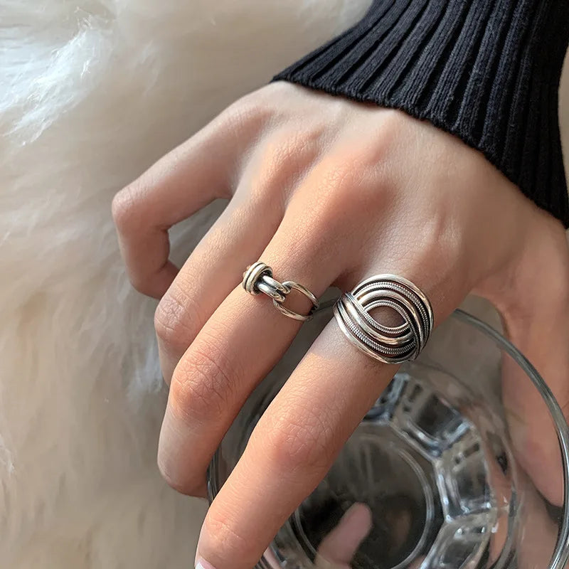 Party ring 925 Sterling Silver