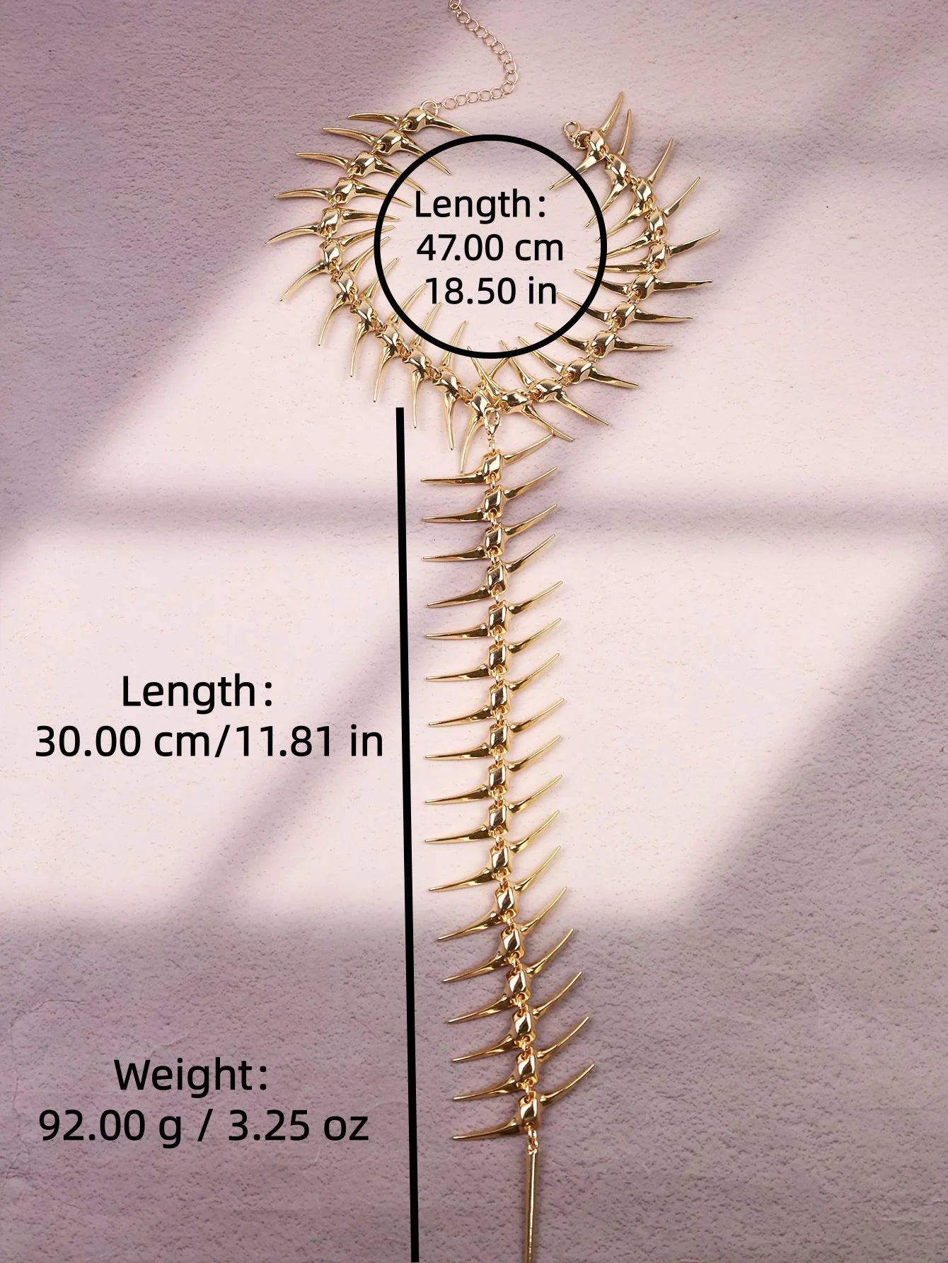 Spine necklace
