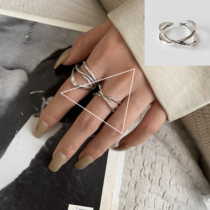 Party ring 925 Sterling Silver