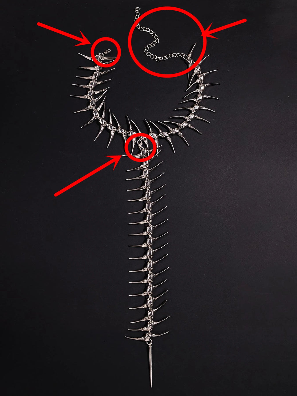 Spine necklace