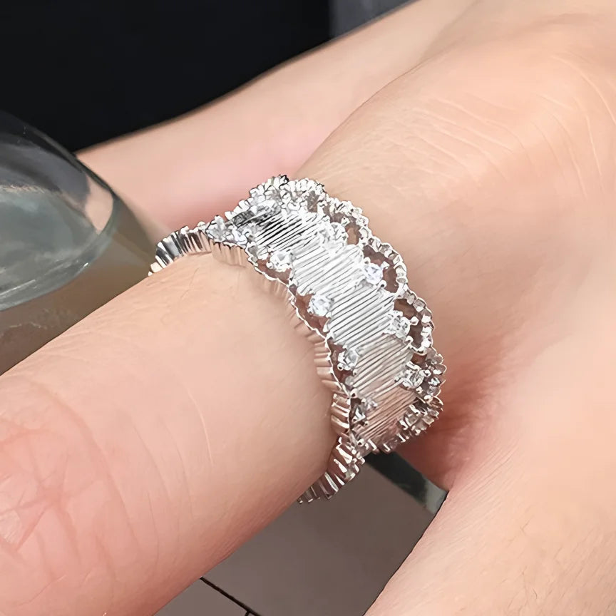 Party ring 925 Sterling Silver