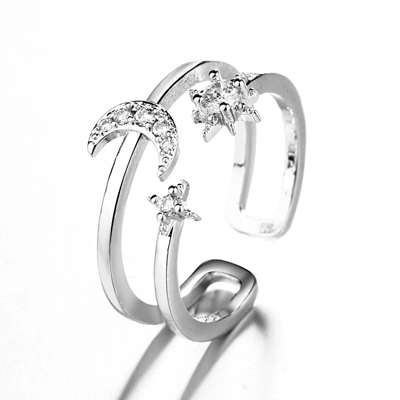 Party ring 925 Sterling Silver