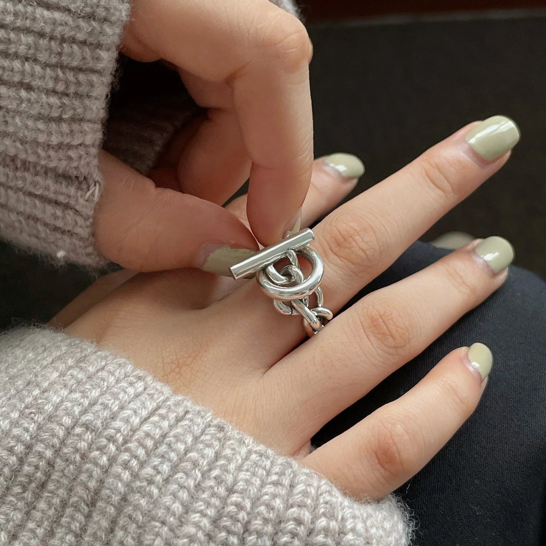 Party ring 925 Sterling Silver