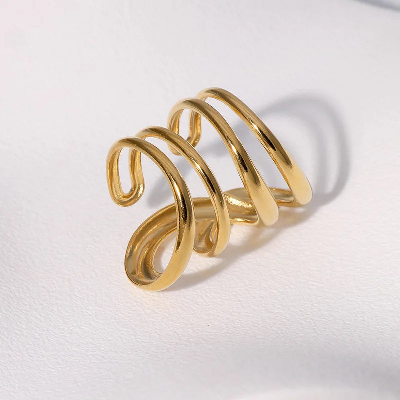 Wavy rings