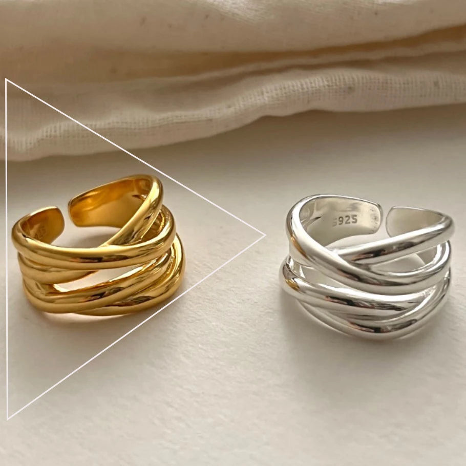 Party ring 925 Sterling Silver