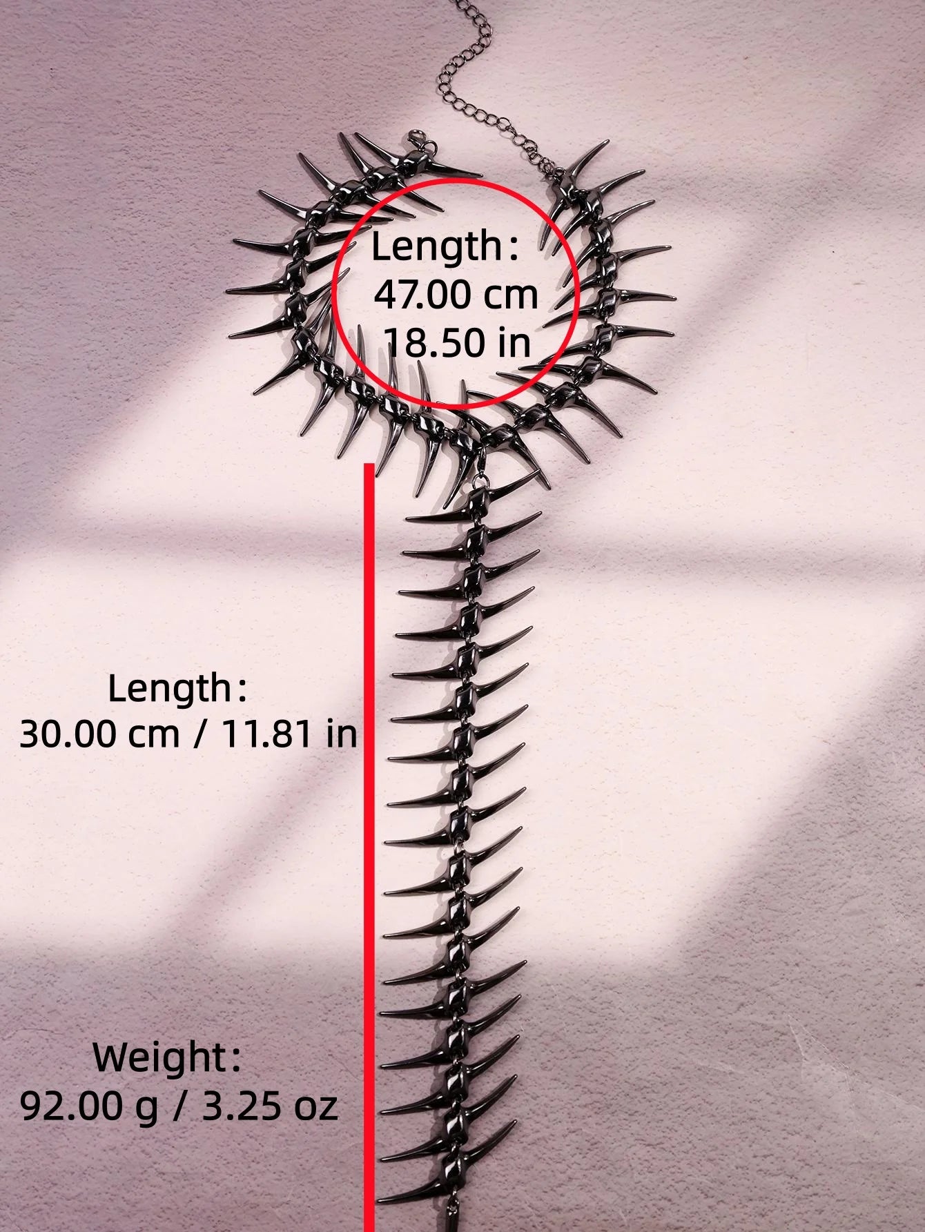 Spine necklace